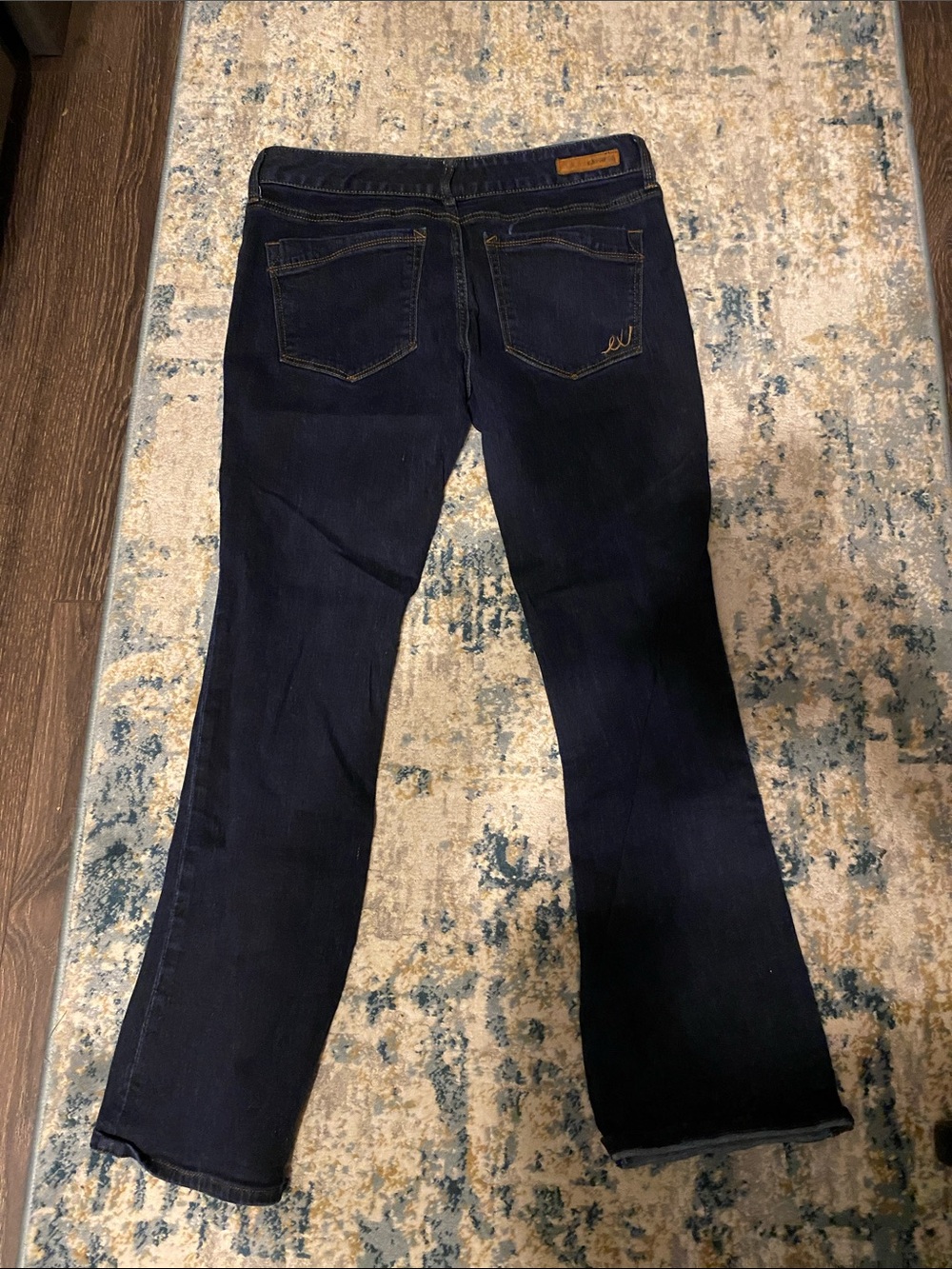 Express Women's Dark Blue Bootcut Jeans